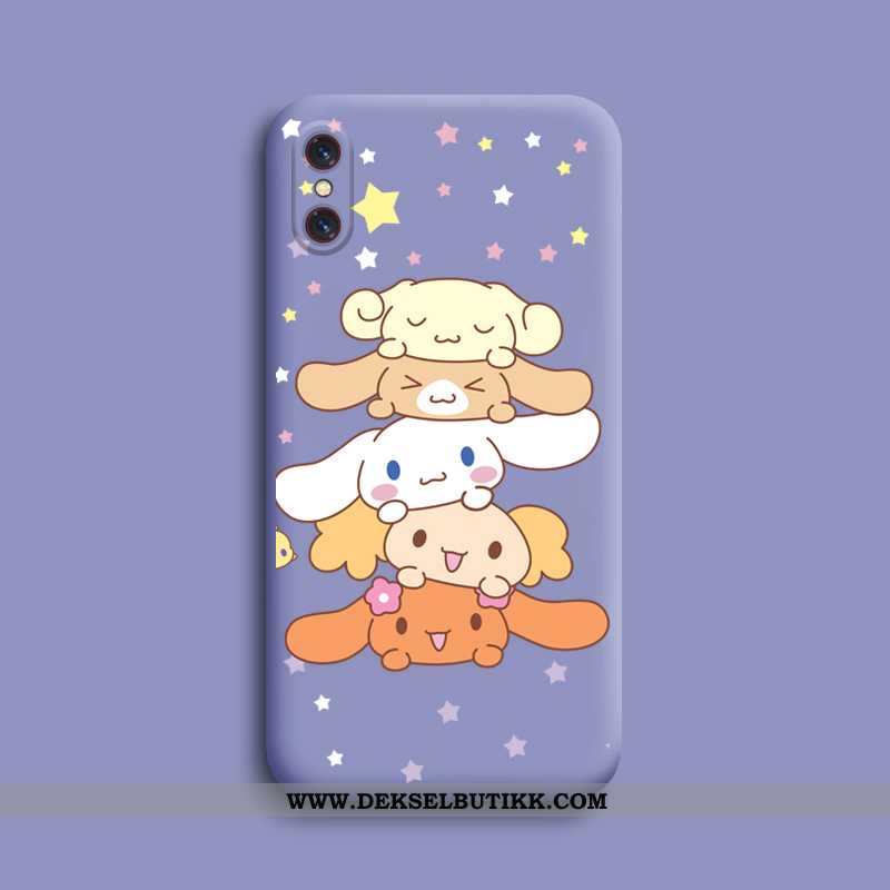 Etui Xiaomi Mi 8 Pro Beskyttelse Mobiltelefon Deksel Lilla, Xiaomi Mi 8 Pro Cartoon Rabatt