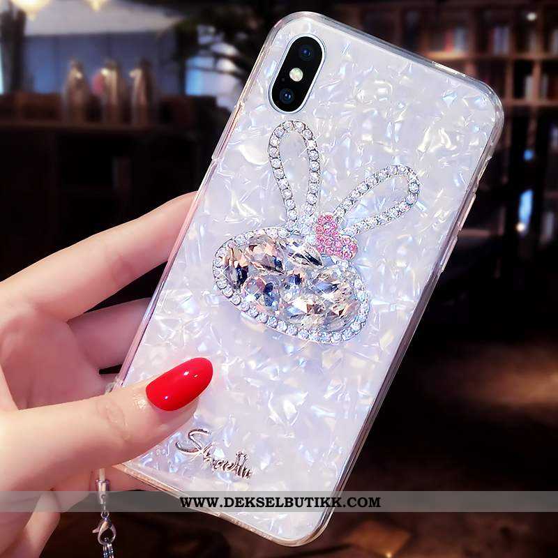 Etui Xiaomi Mi 8 Pro Hengende Ornamenter Rosa Katt Liten, Deksel Xiaomi Mi 8 Pro Med Strass Tilbud