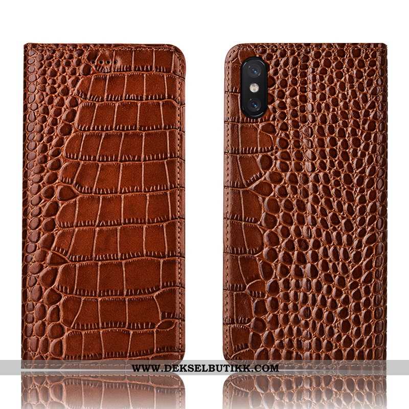 Etui Xiaomi Mi 8 Pro Mønster Mobiltelefon Anti-fall Deksel Brun, Xiaomi Mi 8 Pro Beskyttelse Tilbud