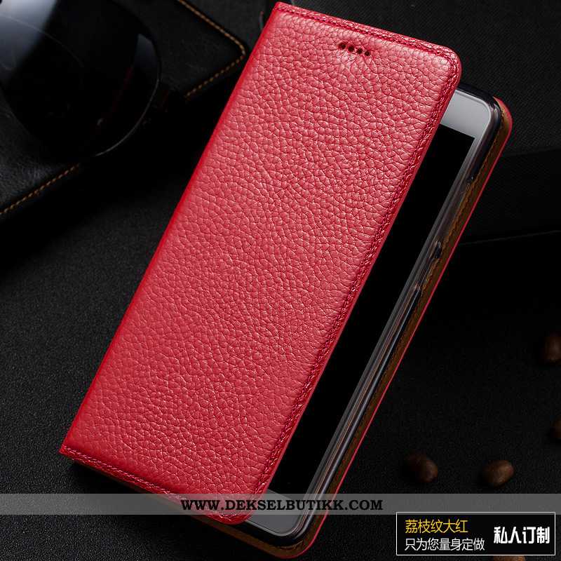 Etui Xiaomi Mi 8 Pro Skinn Anti-fall Mobiltelefon Brun, Deksel Xiaomi Mi 8 Pro Mønster Billig