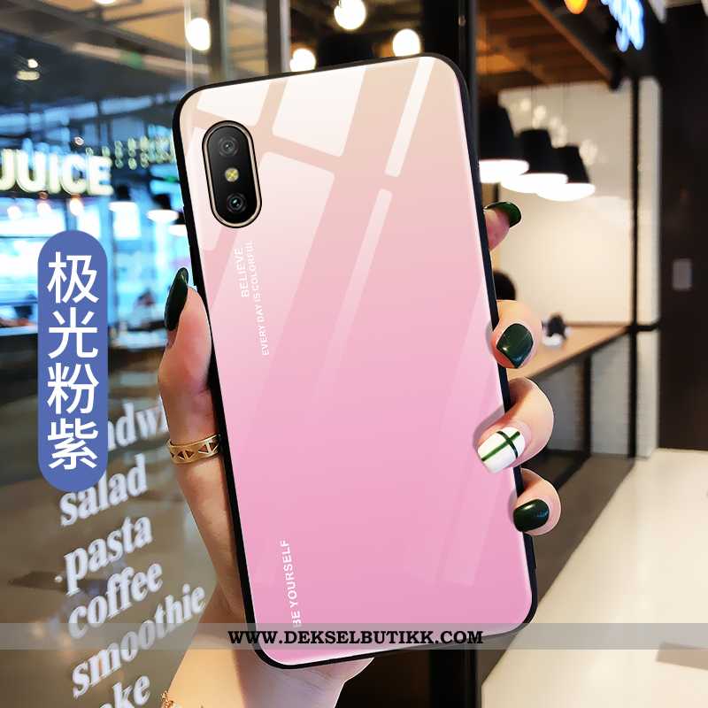 Etui Xiaomi Mi 8 Pro Tynne Mobiltelefon Alt Inkludert Glass Rosa, Deksel Xiaomi Mi 8 Pro Myke Rabatt