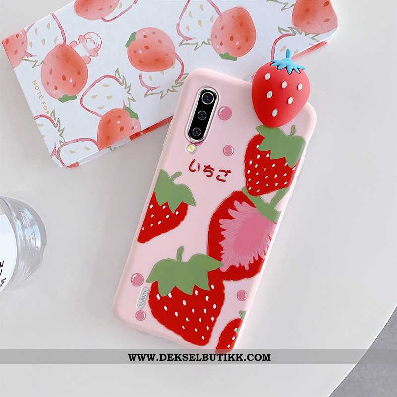 Etui Xiaomi Mi 9 Av Personlighet Beskyttelse Liten Rosa Rød, Deksel Xiaomi Mi 9 Cartoon Billige