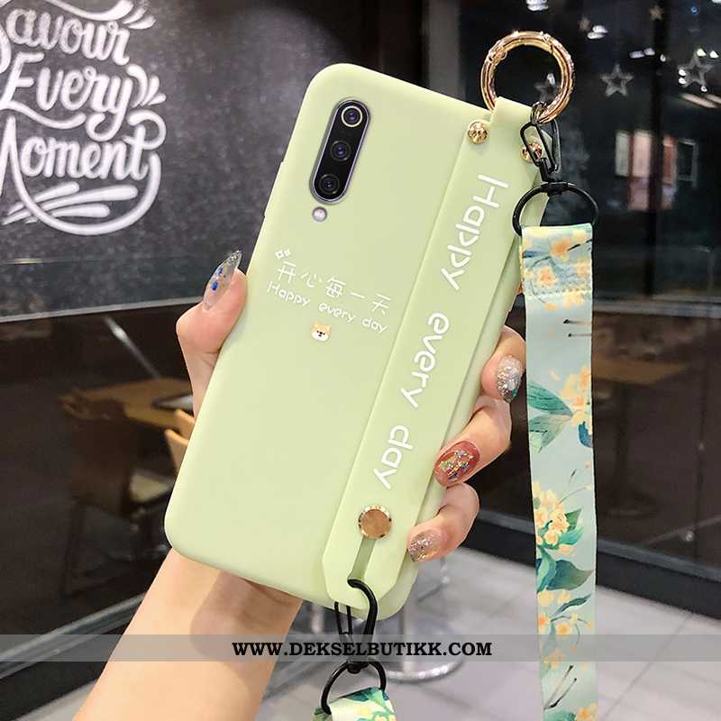 Etui Xiaomi Mi 9 Beskyttelse Mønster Tilpass Grønn, Deksel Xiaomi Mi 9 Nubuck Tilbud