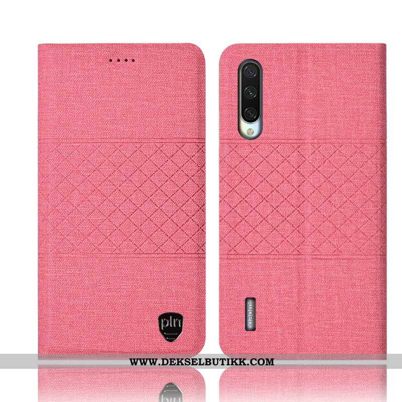 Etui Xiaomi Mi 9 Lite Bomull Deksel Liten Anti-fall Rosa, Xiaomi Mi 9 Lite Skinndeksel Rabatt