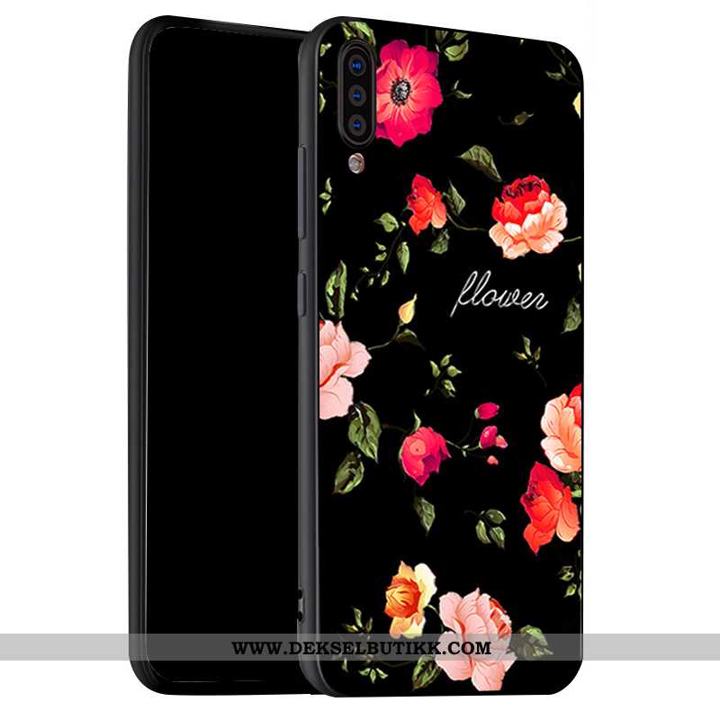 Etui Xiaomi Mi 9 Lite Cartoon Mote Anti-fall Mobiltelefon Svart, Deksel Xiaomi Mi 9 Lite Myke Rabatt