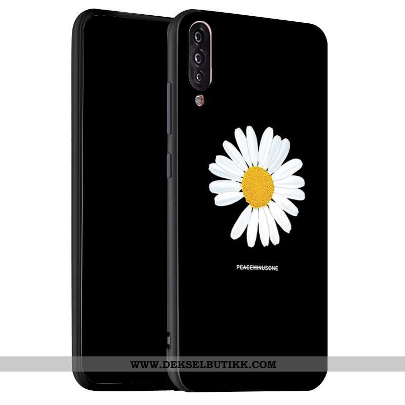 Etui Xiaomi Mi 9 Lite Cartoon Mote Anti-fall Mobiltelefon Svart, Deksel Xiaomi Mi 9 Lite Myke Rabatt