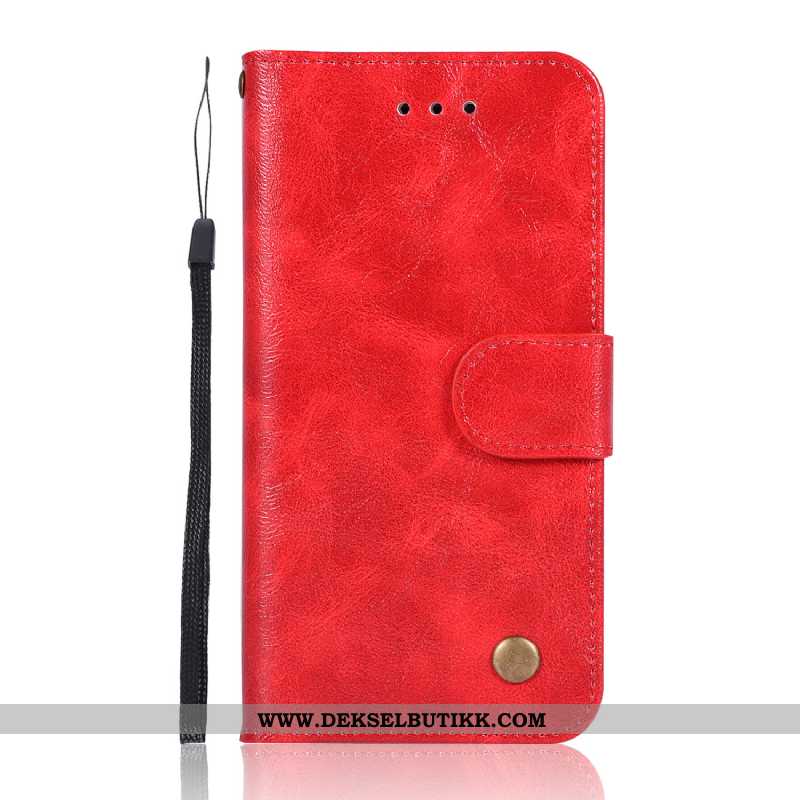 Etui Xiaomi Mi 9 Lite Lommebok Kort Mobiltelefon Vintage Brun, Deksel Xiaomi Mi 9 Lite Mønster Butik