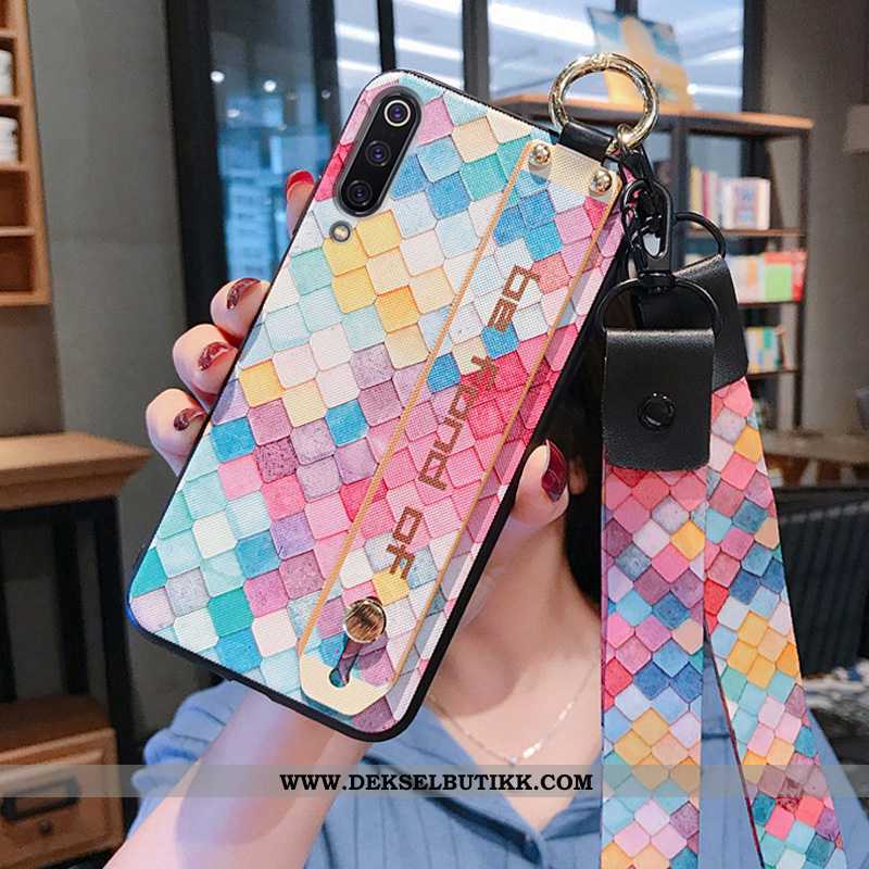 Etui Xiaomi Mi 9 Lite Silikon Av Personlighet Rosa Net Red, Deksel Xiaomi Mi 9 Lite Beskyttelse Raba