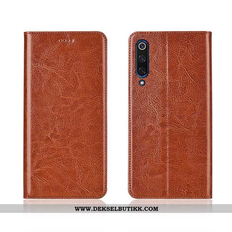 Etui Xiaomi Mi 9 Lite Silikon Mønster Anti-fall Brun, Deksel Xiaomi Mi 9 Lite Beskyttelse Rabatt