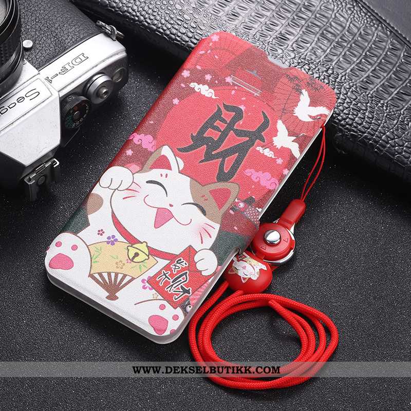 Etui Xiaomi Mi 9 Lite Skinndeksel Liten Anti-fall Myke Rosa, Deksel Xiaomi Mi 9 Lite Cartoon Tilbud