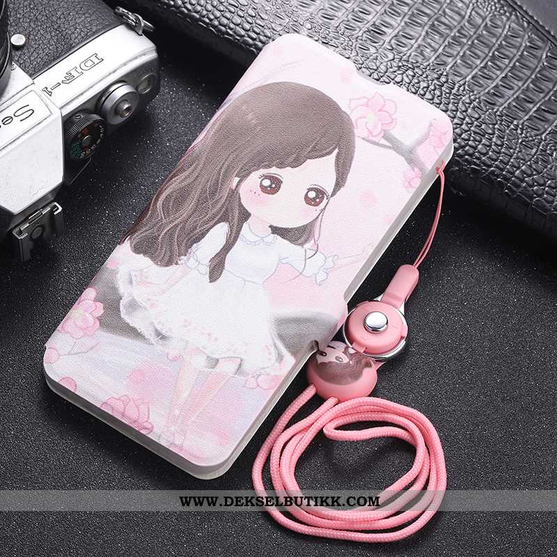 Etui Xiaomi Mi 9 Lite Skinndeksel Liten Anti-fall Myke Rosa, Deksel Xiaomi Mi 9 Lite Cartoon Tilbud