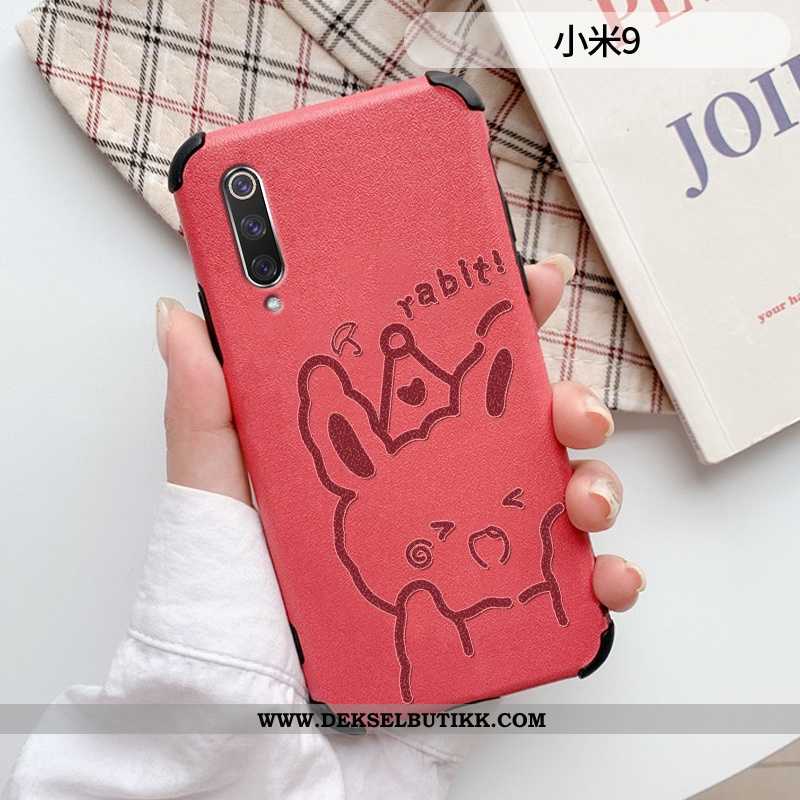 Etui Xiaomi Mi 9 Ultra Kreativ Anti-fall Smil Lilla, Deksel Xiaomi Mi 9 Tynne Tilbud