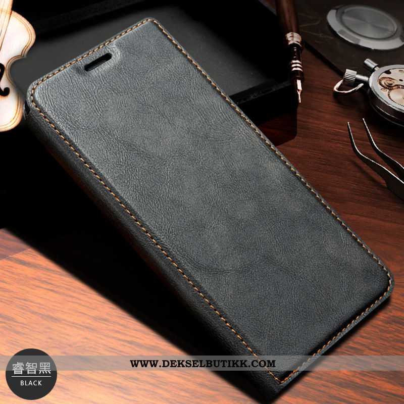 Etui Xiaomi Mi 9t Beskyttelse Deksel Folio Brun, Xiaomi Mi 9t Skinndeksel Tilbud