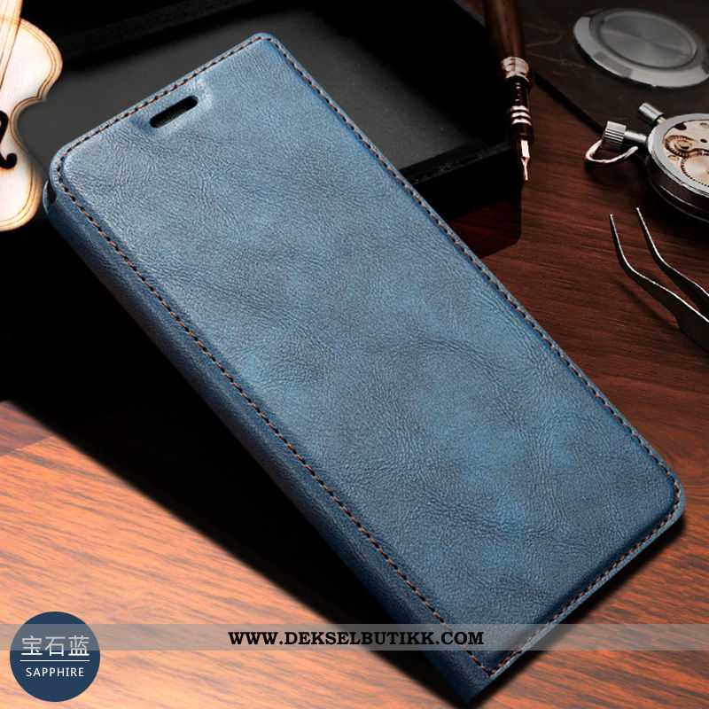 Etui Xiaomi Mi 9t Beskyttelse Deksel Folio Brun, Xiaomi Mi 9t Skinndeksel Tilbud