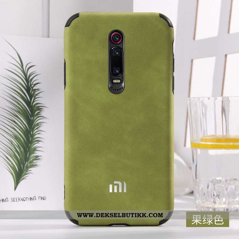 Etui Xiaomi Mi 9t Beskyttelse Skinn Lær Rød Myke Blå, Deksel Xiaomi Mi 9t Mote Tilbud