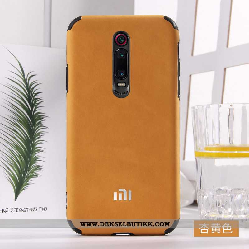 Etui Xiaomi Mi 9t Beskyttelse Skinn Lær Rød Myke Blå, Deksel Xiaomi Mi 9t Mote Tilbud