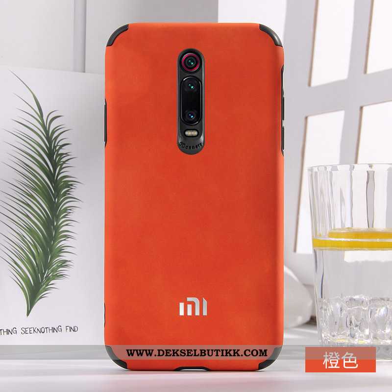 Etui Xiaomi Mi 9t Beskyttelse Skinn Lær Rød Myke Blå, Deksel Xiaomi Mi 9t Mote Tilbud