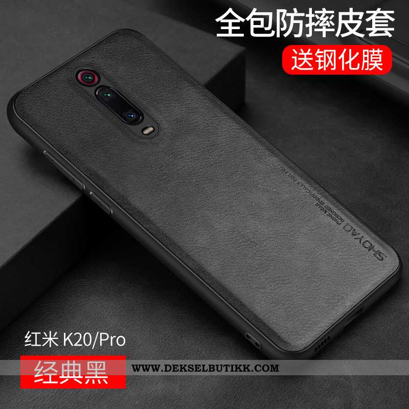 Etui Xiaomi Mi 9t Beskyttelse Trend Alt Inkludert Rød Blå, Deksel Xiaomi Mi 9t Skinndeksel Billige