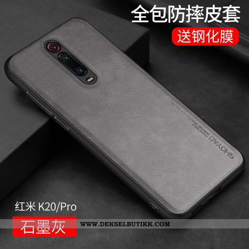 Etui Xiaomi Mi 9t Beskyttelse Trend Alt Inkludert Rød Blå, Deksel Xiaomi Mi 9t Skinndeksel Billige