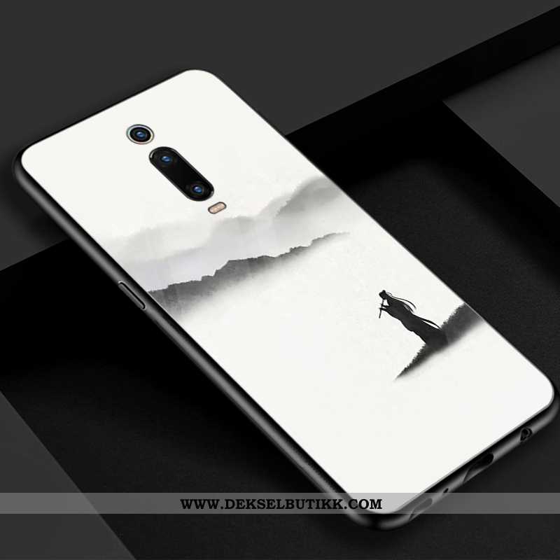 Etui Xiaomi Mi 9t Glass Blå Kinesisk Stil Vakker, Deksel Xiaomi Mi 9t Vintage Billig