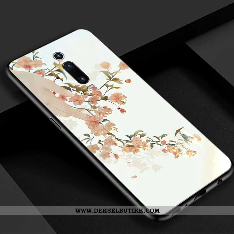 Etui Xiaomi Mi 9t Glass Blå Kinesisk Stil Vakker, Deksel Xiaomi Mi 9t Vintage Billig