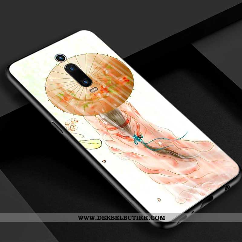 Etui Xiaomi Mi 9t Glass Blå Kinesisk Stil Vakker, Deksel Xiaomi Mi 9t Vintage Billig