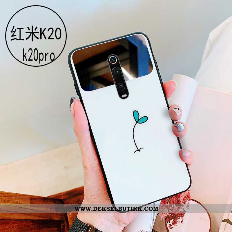 Etui Xiaomi Mi 9t Glass Grønn Mobiltelefon Kosmetisk, Deksel Xiaomi Mi 9t Av Personlighet Tilbud