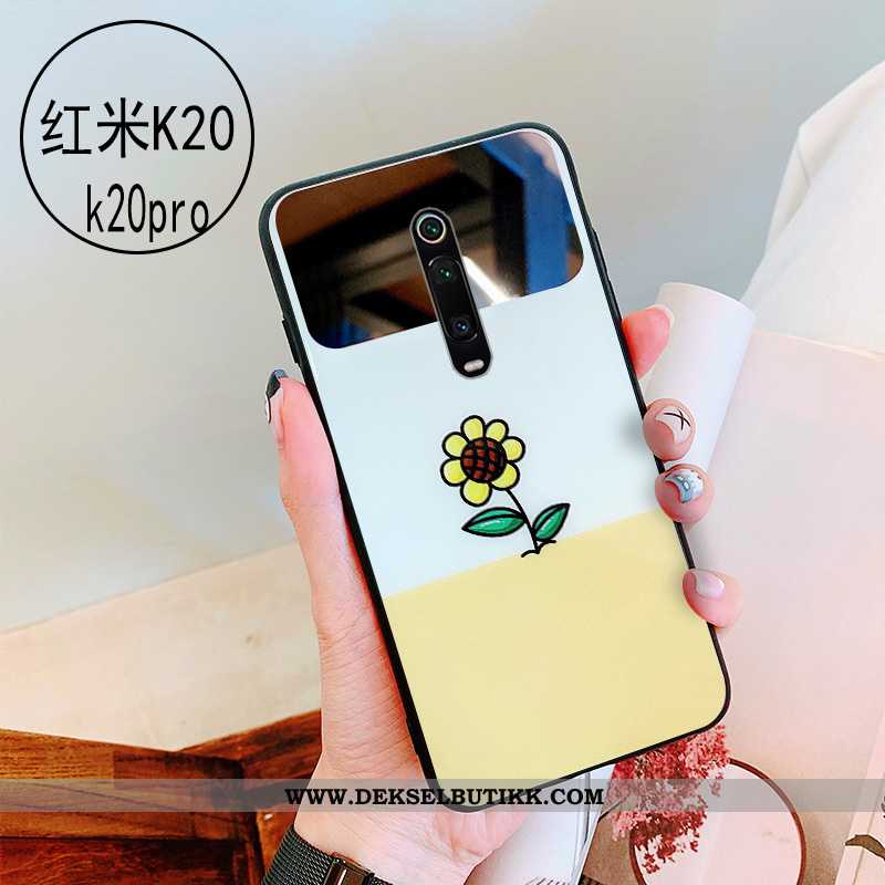 Etui Xiaomi Mi 9t Glass Grønn Mobiltelefon Kosmetisk, Deksel Xiaomi Mi 9t Av Personlighet Tilbud