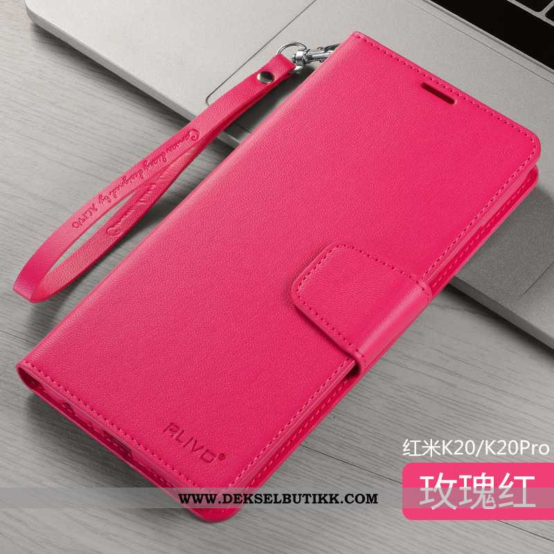 Etui Xiaomi Mi 9t Myke Clamshell Rød Anti-fall Rosa, Deksel Xiaomi Mi 9t Silikon Butikk