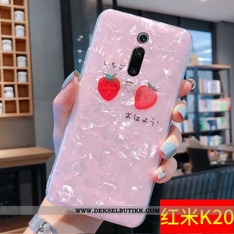 Etui Xiaomi Mi 9t Mønster Deksel Liten Ultra Rosa, Xiaomi Mi 9t Trend Billige