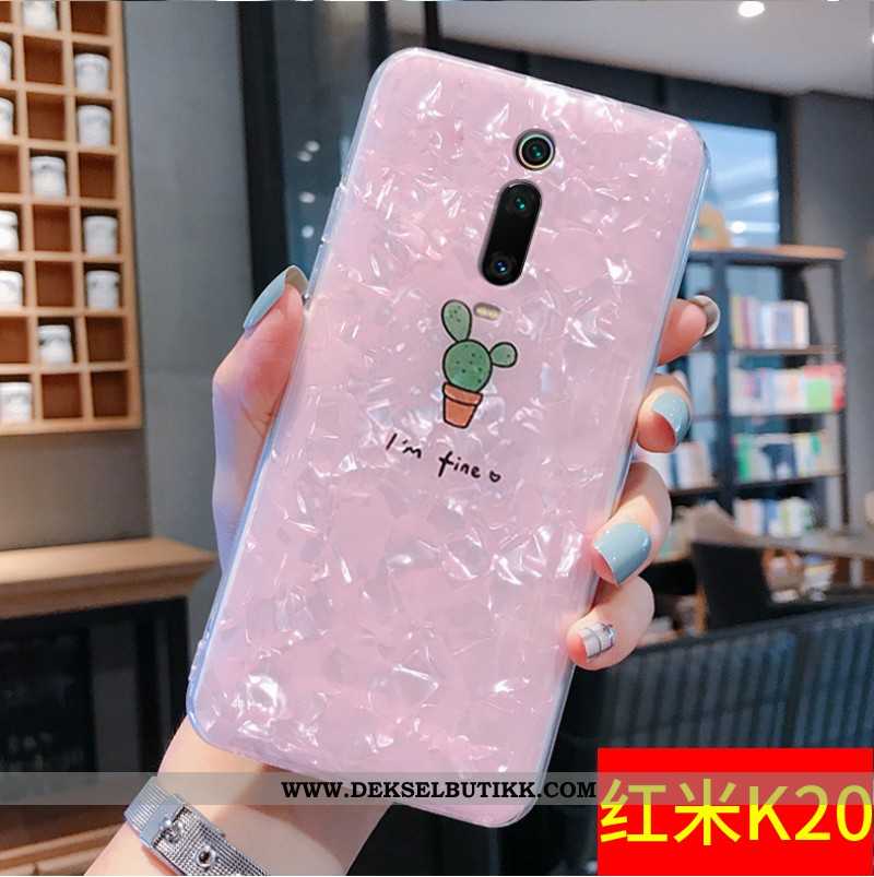 Etui Xiaomi Mi 9t Mønster Deksel Liten Ultra Rosa, Xiaomi Mi 9t Trend Billige