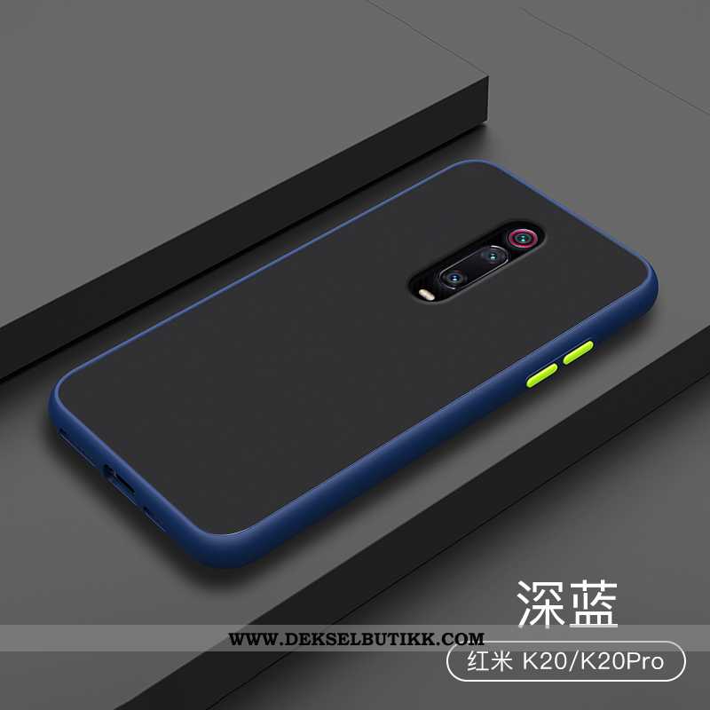 Etui Xiaomi Mi 9t Nubuck Rød Alt Inkludert Gjennomsiktig Mørkeblå, Deksel Xiaomi Mi 9t Kreativ Billi