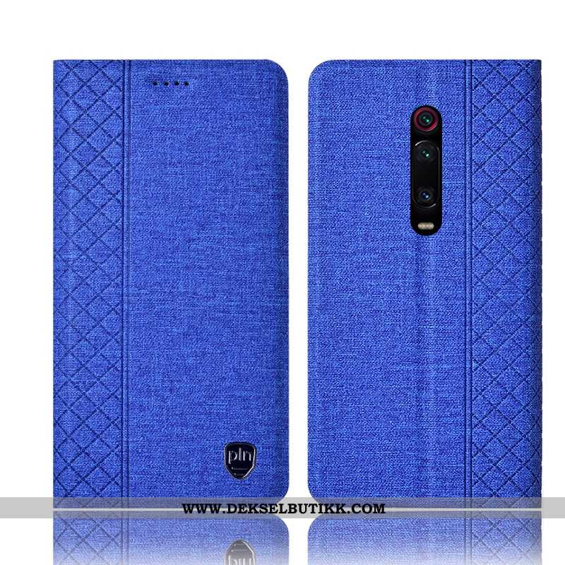 Etui Xiaomi Mi 9t Pro Bomull Mobiltelefon Svart Beskyttelse, Deksel Xiaomi Mi 9t Pro Skinndeksel Kjø