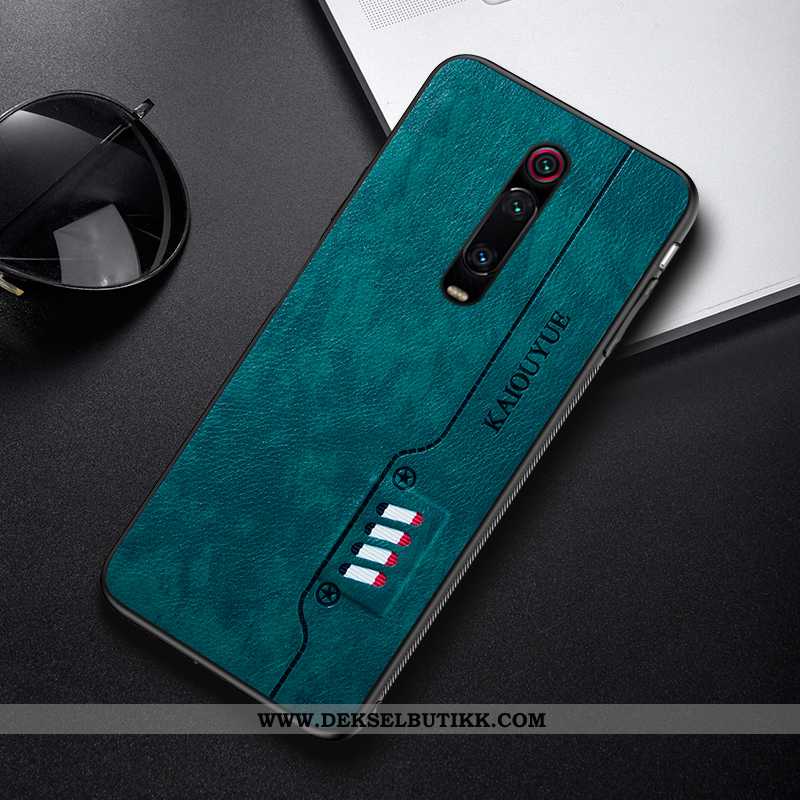 Etui Xiaomi Mi 9t Pro Myke Mønster Ultra Anti-fall Grønn, Deksel Xiaomi Mi 9t Pro Skinn Lær Billig