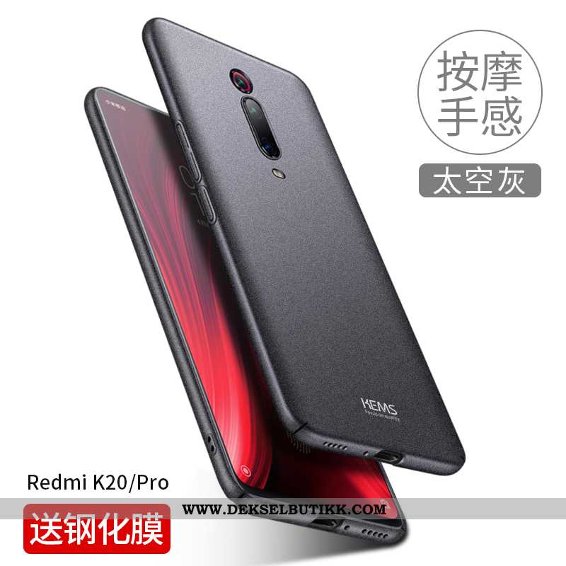 Etui Xiaomi Mi 9t Pro Ultra Svart Rød Nubuck, Deksel Xiaomi Mi 9t Pro Tynne Tilbud