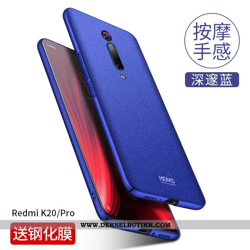 Etui Xiaomi Mi 9t Pro Ultra Svart Rød Nubuck, Deksel Xiaomi Mi 9t Pro Tynne Tilbud