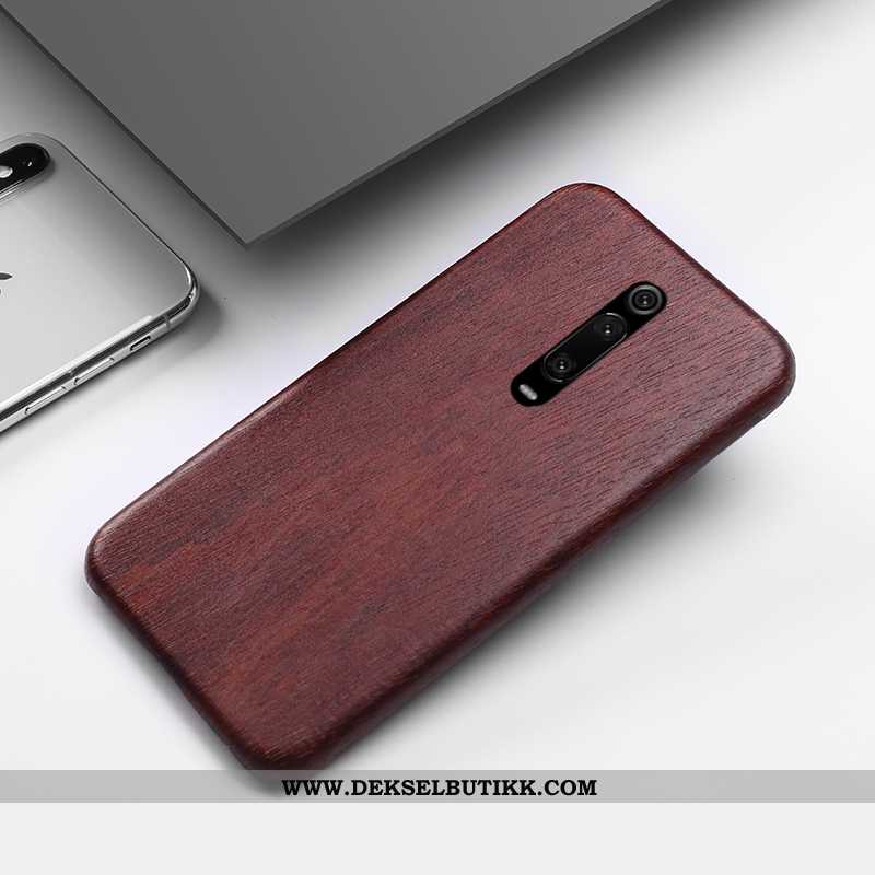 Etui Xiaomi Mi 9t Pro Wood Deksel Anti-fall Kvalitet Brun, Xiaomi Mi 9t Pro Beskyttelse Tilbud