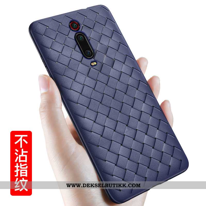 Etui Xiaomi Mi 9t Silikon Anti-fall Tynne Trend Svart, Deksel Xiaomi Mi 9t Beskyttelse Salg