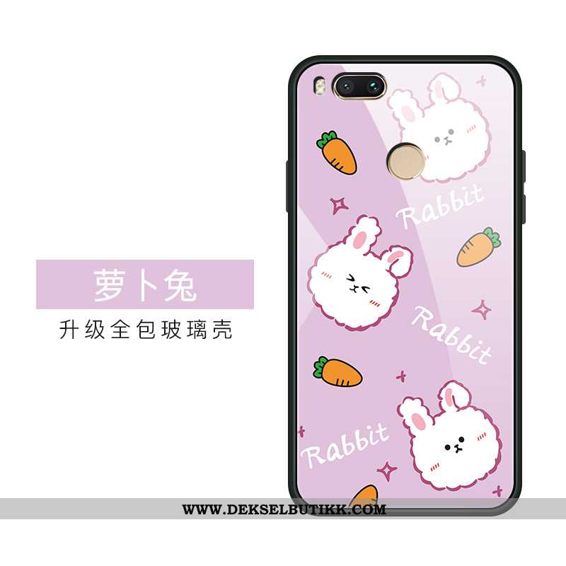 Etui Xiaomi Mi A1 Cartoon Tempe~~pos Kreativ Deksel Rosa, Xiaomi Mi A1 Vakker Rabatt