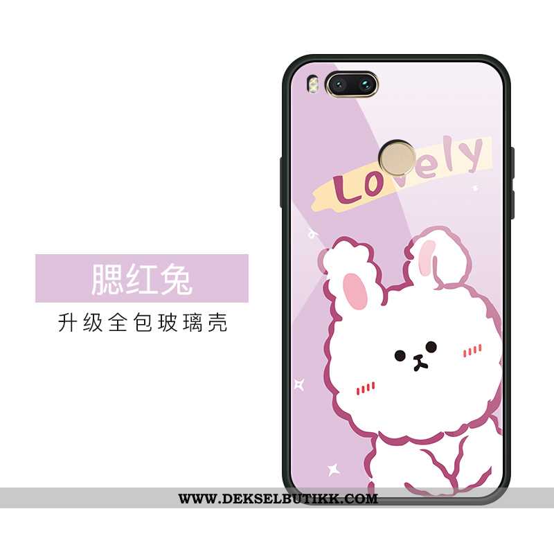 Etui Xiaomi Mi A1 Cartoon Tempe~~pos Kreativ Deksel Rosa, Xiaomi Mi A1 Vakker Rabatt