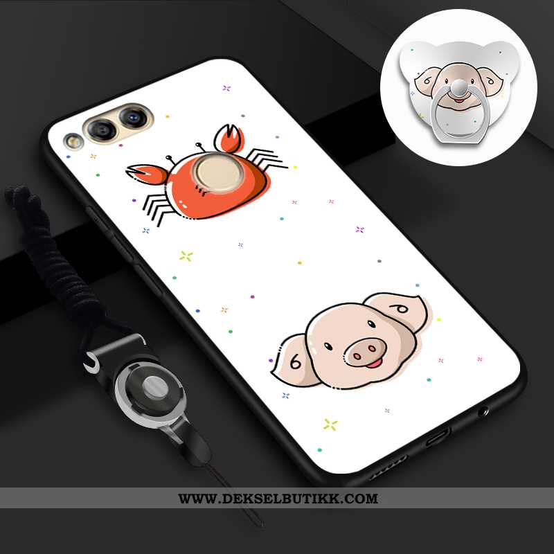 Etui Xiaomi Mi A1 Myke Mobiltelefon Liten Deksel Hvitt, Xiaomi Mi A1 Cartoon På Nett