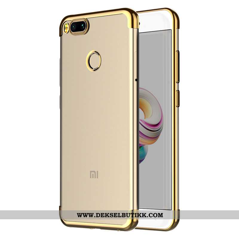 Etui Xiaomi Mi A1 Ultra Silikon Myke Gull, Deksel Xiaomi Mi A1 Tynne Billig