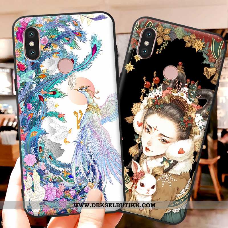 Etui Xiaomi Mi A2 Lite Cartoon Mobiltelefon Myke Farge, Deksel Xiaomi Mi A2 Lite Vakker Salg