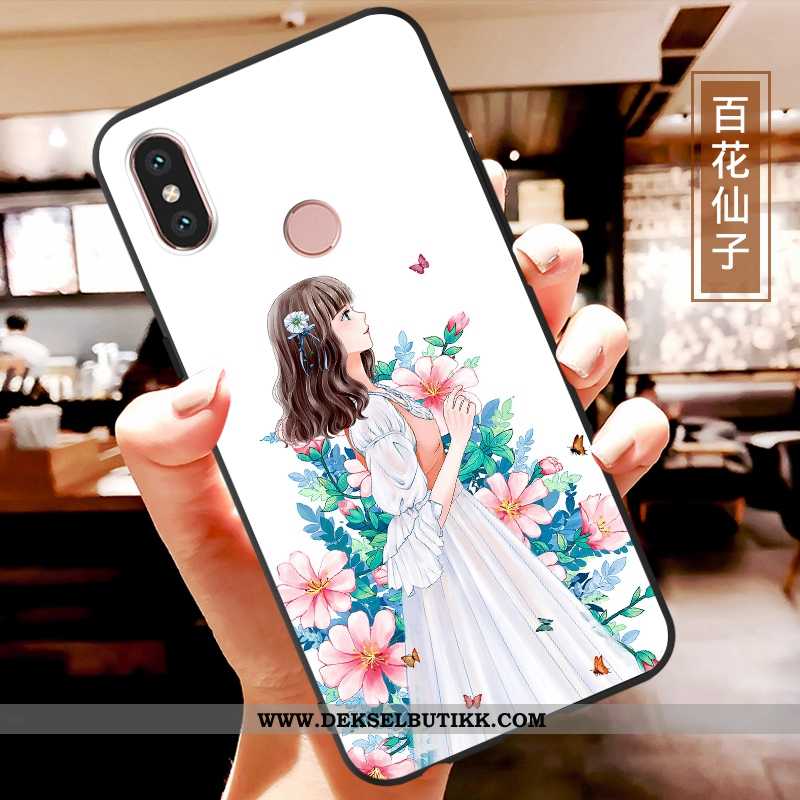 Etui Xiaomi Mi A2 Lite Cartoon Mobiltelefon Myke Farge, Deksel Xiaomi Mi A2 Lite Vakker Salg