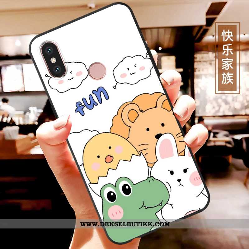 Etui Xiaomi Mi A2 Lite Cartoon Mobiltelefon Myke Farge, Deksel Xiaomi Mi A2 Lite Vakker Salg