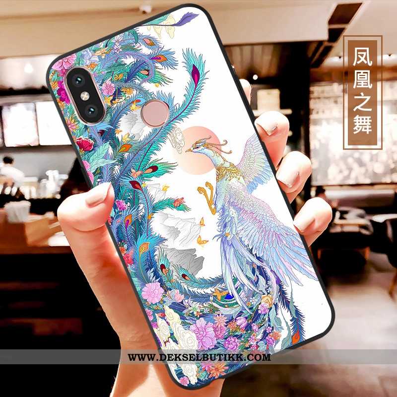 Etui Xiaomi Mi A2 Lite Cartoon Mobiltelefon Myke Farge, Deksel Xiaomi Mi A2 Lite Vakker Salg