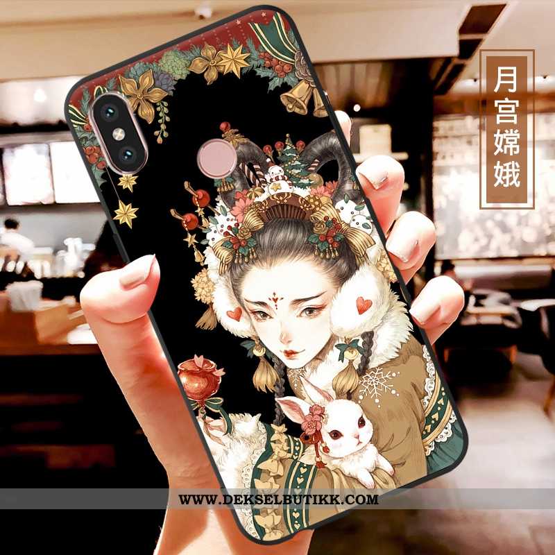 Etui Xiaomi Mi A2 Lite Cartoon Mobiltelefon Myke Farge, Deksel Xiaomi Mi A2 Lite Vakker Salg