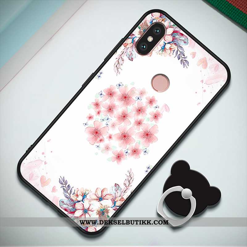 Etui Xiaomi Mi A2 Silikon Alt Inkludert Liten Kreativ Rosa, Deksel Xiaomi Mi A2 Beskyttelse Salg