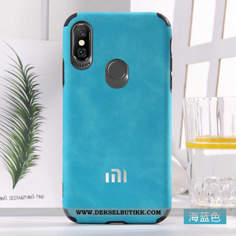 Etui Xiaomi Mi A2 Trend Kvalitet Beskyttelse Anti-fall Rød, Deksel Xiaomi Mi A2 Myke Til Salgs