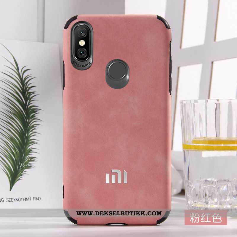 Etui Xiaomi Mi A2 Trend Kvalitet Beskyttelse Anti-fall Rød, Deksel Xiaomi Mi A2 Myke Til Salgs